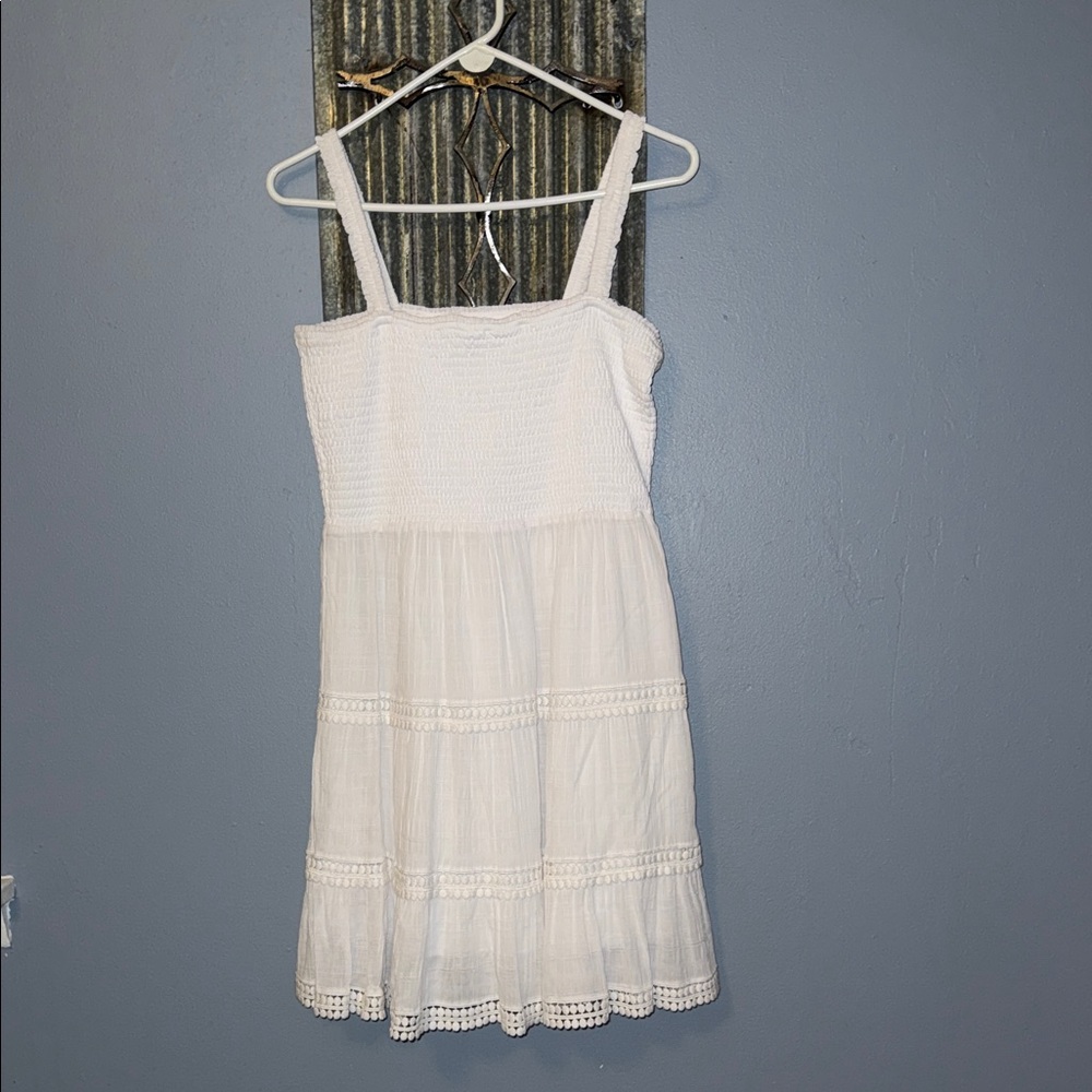 Steve Madden White Sleeveless Dress
